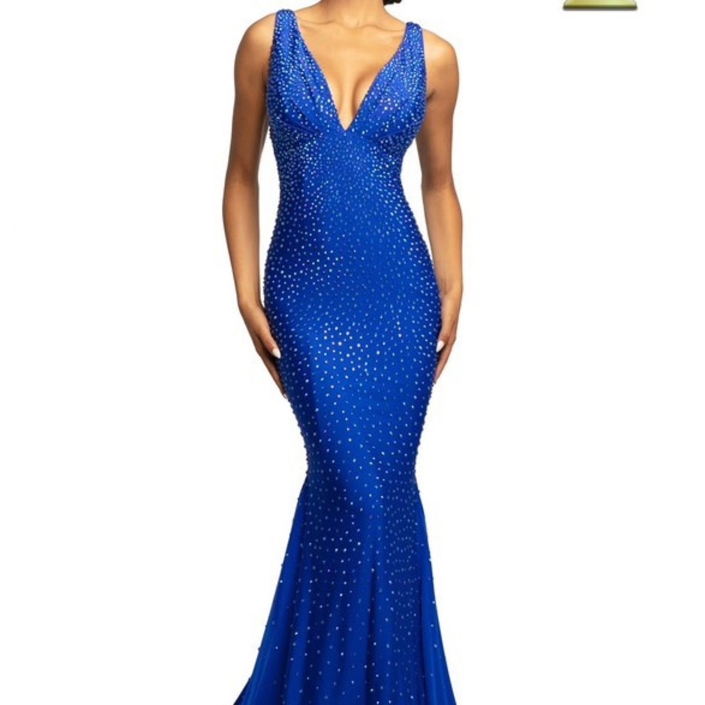 Elegant Blue Evening Gown